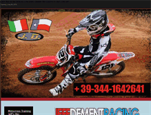 Tablet Screenshot of jeffdementracing.com